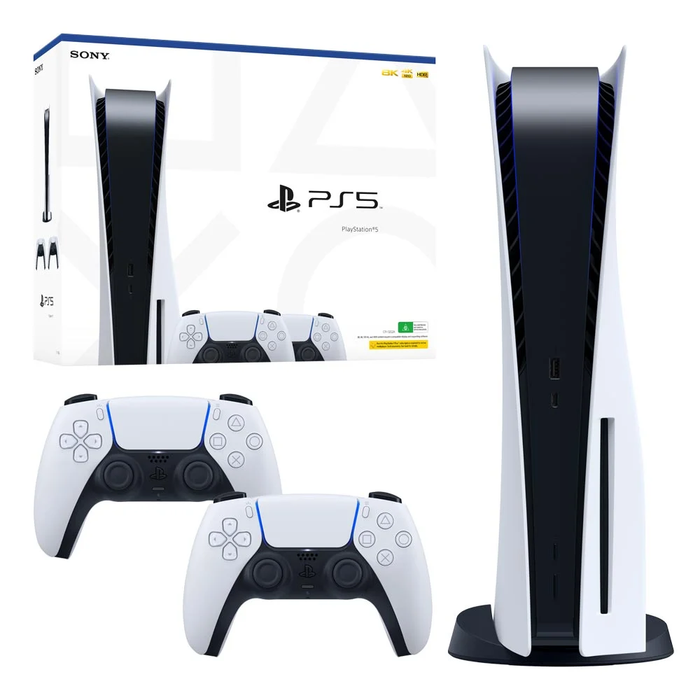 PS5 Console Disc Edition Two DualSense Wireless Controllers Bundle [ASIA-00441]