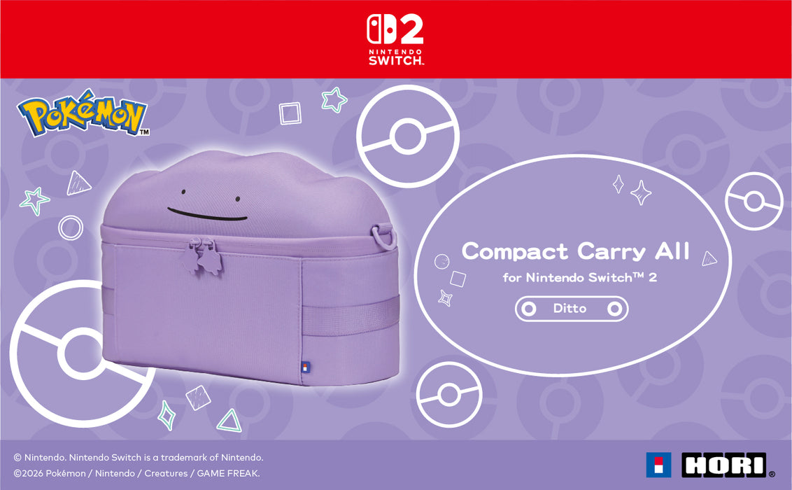 Hori Compact Carry All for Nintendo Switch 2 - Ditto [NSX-164A]