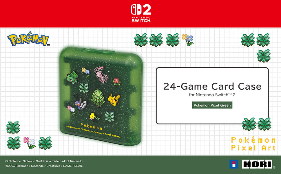 Hori Card Case 24 for Nintendo Switch 2 - Pokemon Pixel