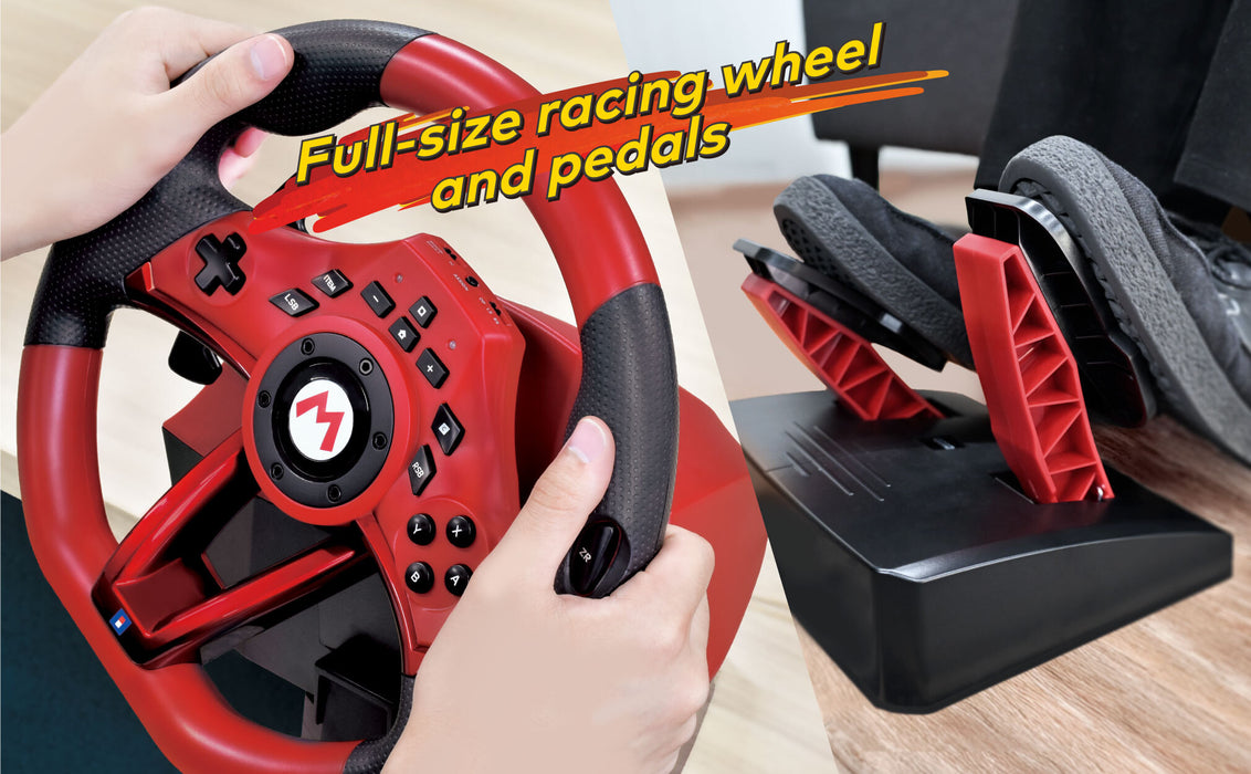 Hori Mario Kart Racing Wheel Pro Deluxe for Nintendo Switch 2 [NSX-123A]