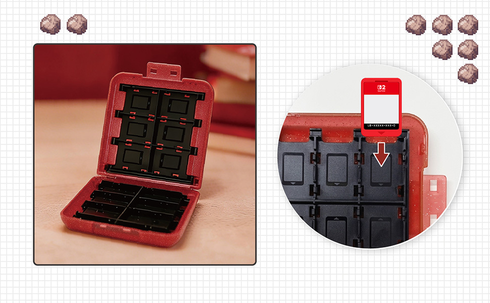 Hori Card Case 24 for Nintendo Switch 2 - Pokemon Pixel