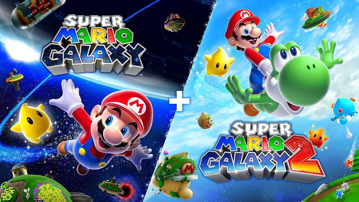 Nintendo Switch Super Mario Galaxy + Super Mario Galaxy 2 (MSE)