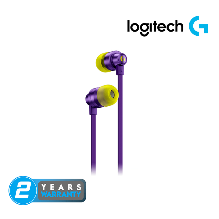 Logitech G333 Gaming Earphones with Mic - Purple