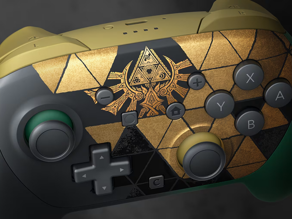 [PRE-ORDER] Nintendo Switch 2 Pro Controller + Display Stand - The Legend of Zelda 40th Anniversary Edition [Release Date: October 29, 2026]