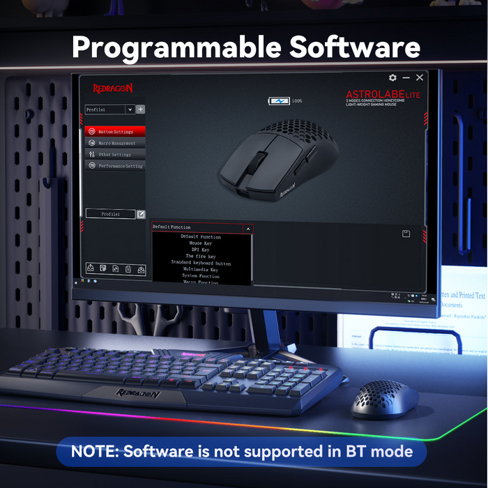 Redragon M725-LIT Astrolabe Lite Wireless