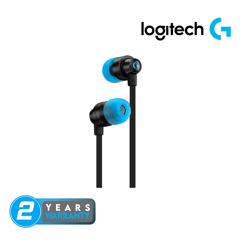 Logitech G333 Gaming Earphones with Mic - Black — GAMELINE