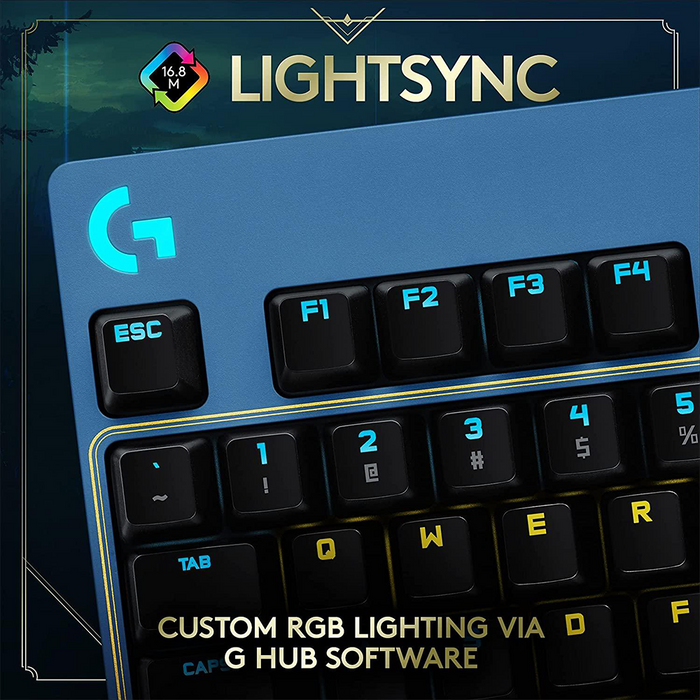 Logitech PRO Gaming Keyboard -  League of Legends [GX Brown Tactile]