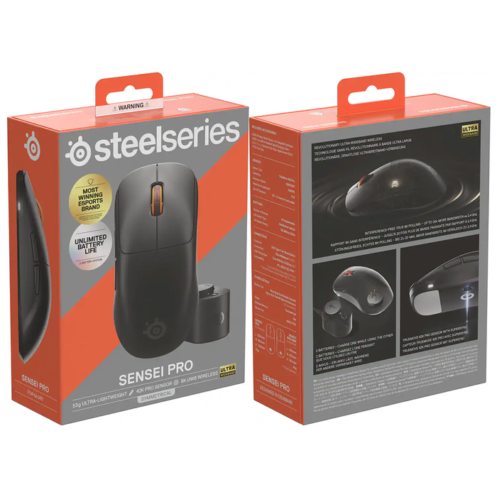 Steelseries Sensei Wireless Pro Ultra-lightweight Gaming Mouse [62625]