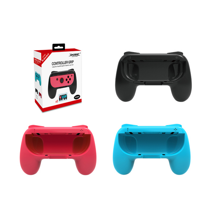 Dobe Controller Grip for Nintendo Switch - Blue Red