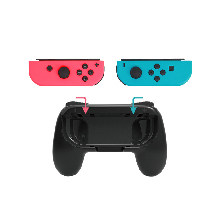 Dobe Controller Grip for Nintendo Switch - Blue Red