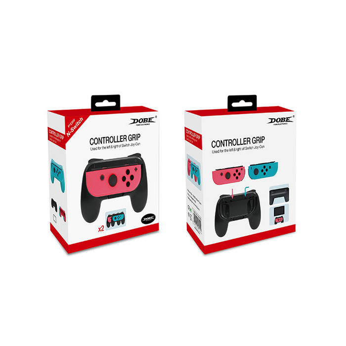 Dobe Controller Grip for Nintendo Switch - Blue Red