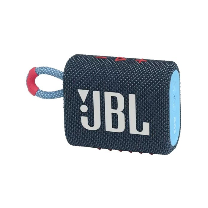 JBL GO 3 Portable Bluetooth Speaker - Blue Pink