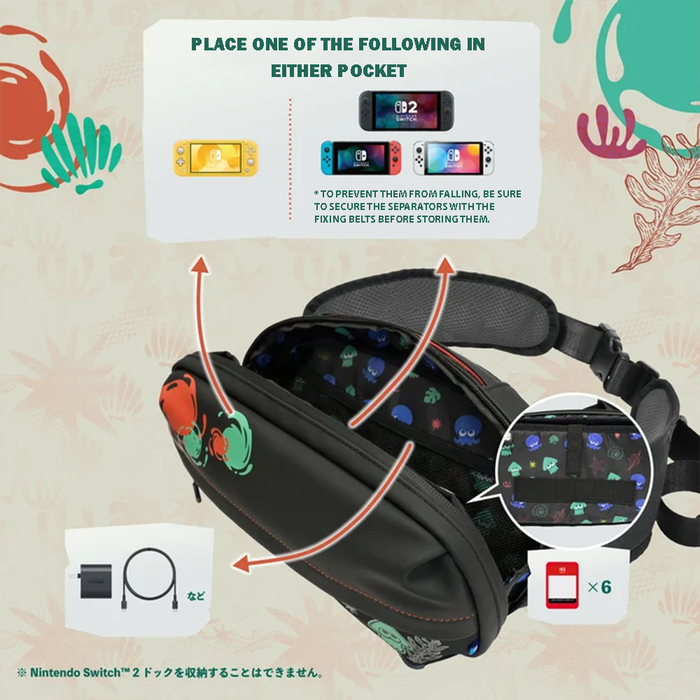 Hori Adventure Pack for Nintendo Switch 2-Splatoon Raiders [NSX-244A]