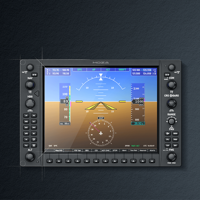 Moza MGX1000 Instrument Panel (AS024)
