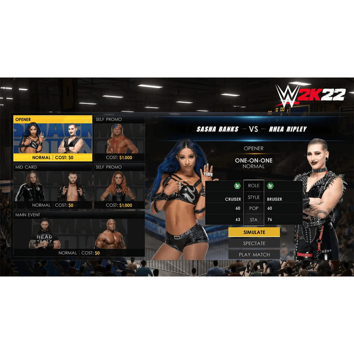 Xbox One WWE 2K22 Deluxe Edition