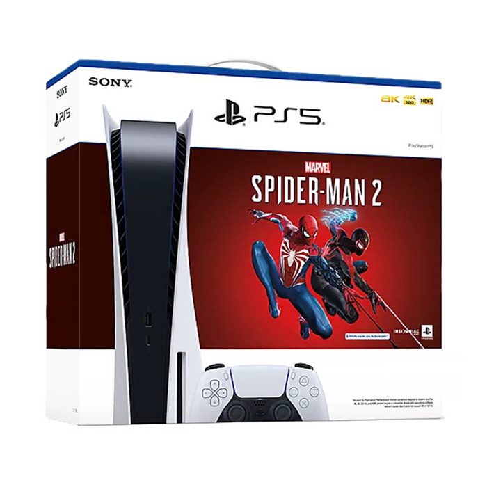 PS5 Console Disc Edition Marvel`s Spider-Man 2 Standard Edition Bundle [ASIA-00464]
