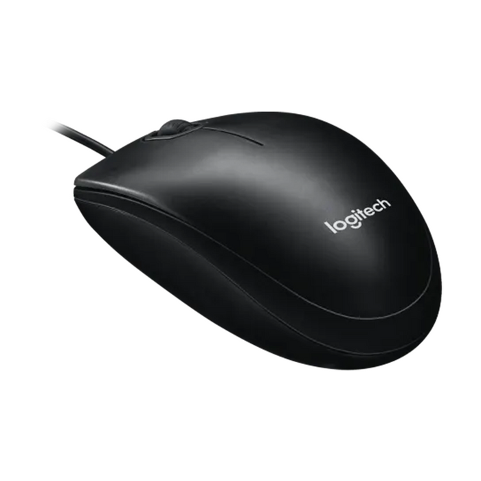 Logitech M100r Corded Mouse - Black