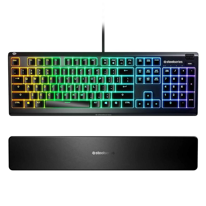 SteelSeries Wired Apex 3 RGB Gaming Keyboard [64795]