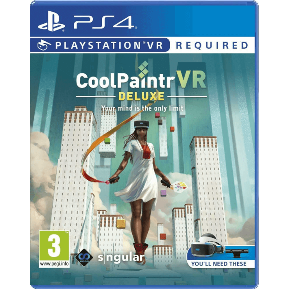 PS4 VR CoolPaint Deluxe Your Mind is the Only Limit R2 GAMELINE