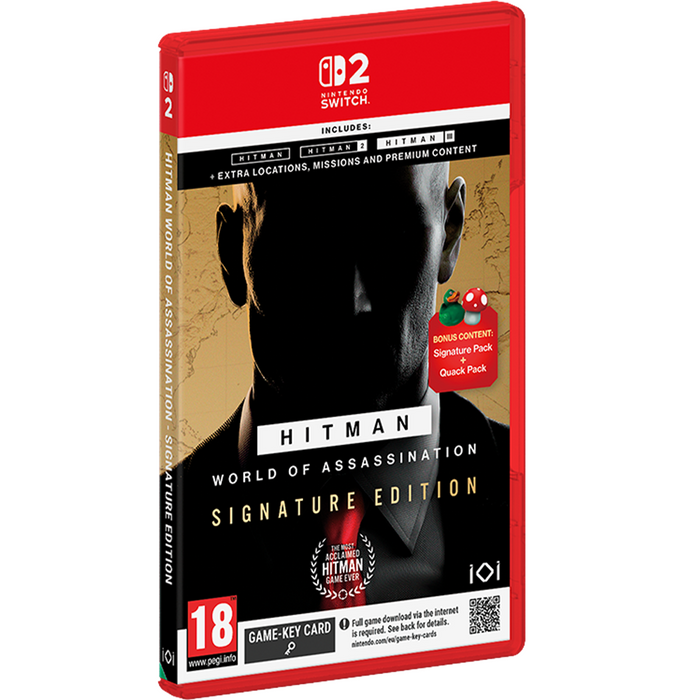 Nintendo Switch 2 HITMAN World of Assassination Signature Edition - Game-Key Card (EU)