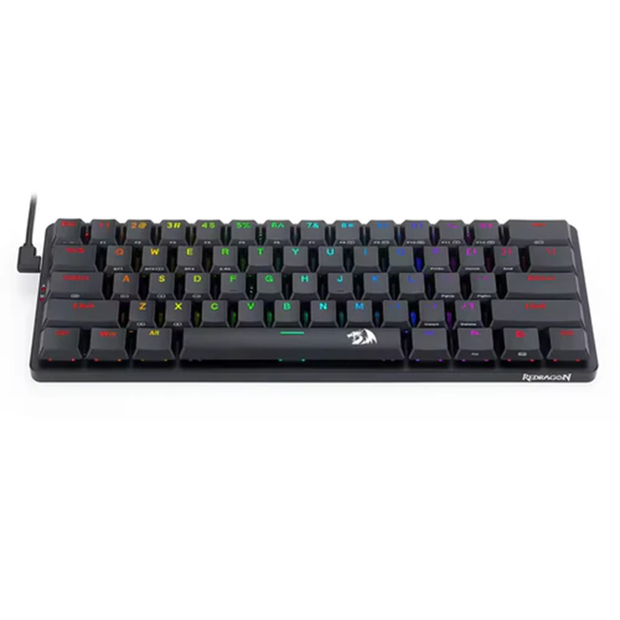 Redragon KEYBOARD Redragon WIRELESS (K615P-KBS) ELISE PRO BLACK RED SWITCH