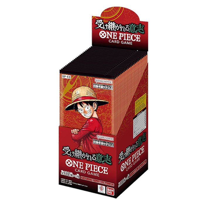 One Piece TCG JPN Booster Box - Carrying On His Will - [OP-13] (24 Packs)