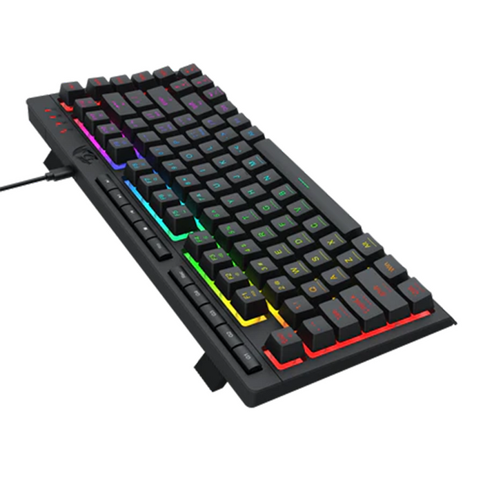 Redragon K524-RGB Wired Keyboard - Crescent Black