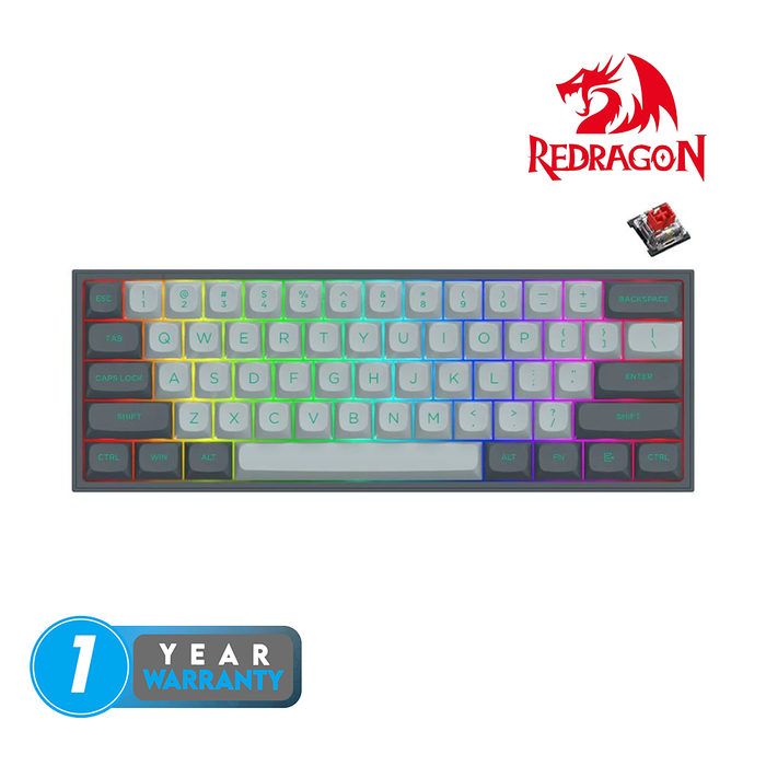 Redragon Keyboard Wired (K617-RGB) FIZZ