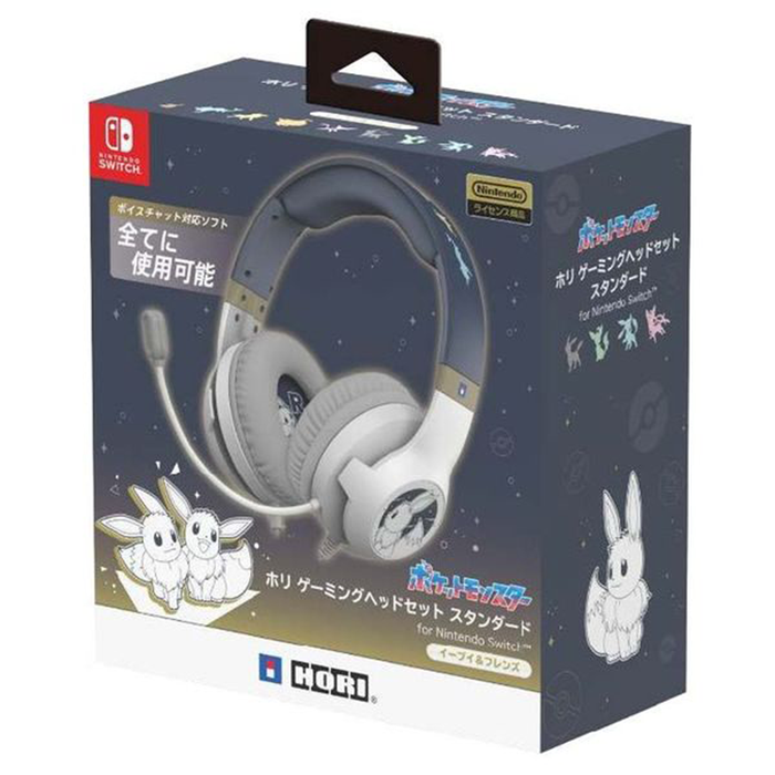 Hori Gaming Headset Standard for NS - Pokemon Eevee Series [NSW-480A]