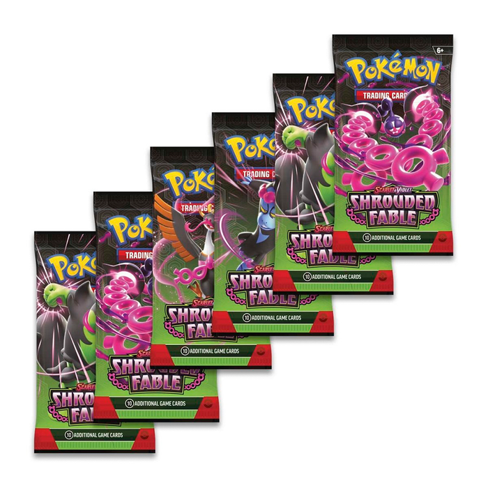 Pokemon TCG Scarlet & Violet Shrouded Fable Booster Bundle (6 Packs)