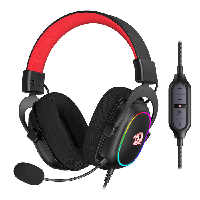 Redragon Wired H510-RGB V3 ZEUS X Gaming Headset - Black