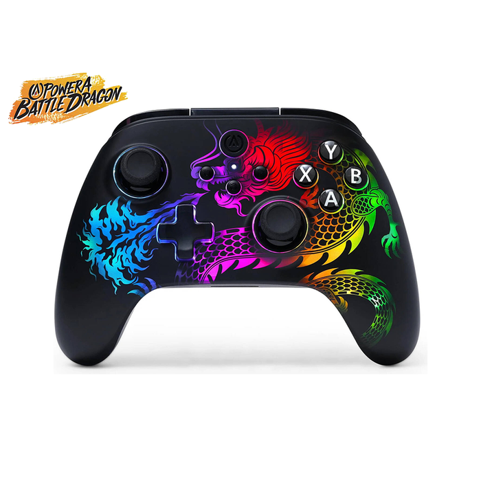 PowerA Battle Dragon Advanced Wireless Controller with Lumectra for PC