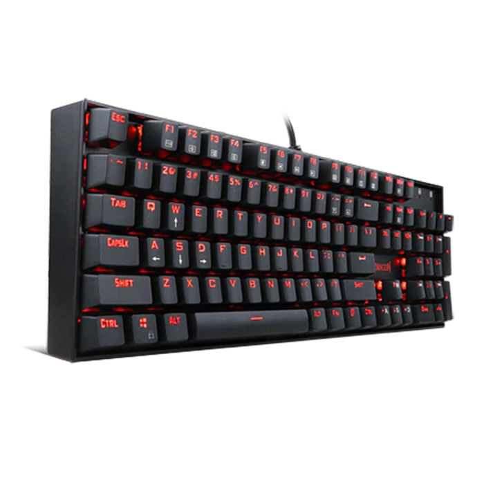 Redragon KEYBOAD Redragon WIRED (K551-1) MITRA SINGLE LED BLUE SWITCH
