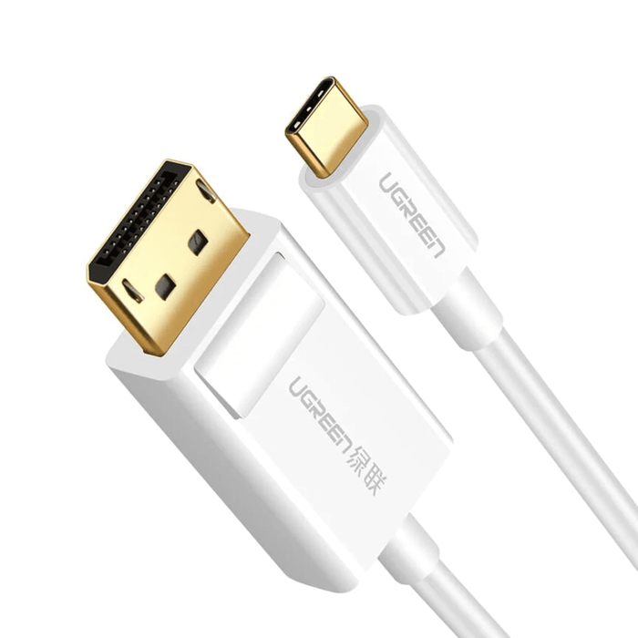 UGreen USB Type C to DP Cable 1.5M - White [MM139/40420]