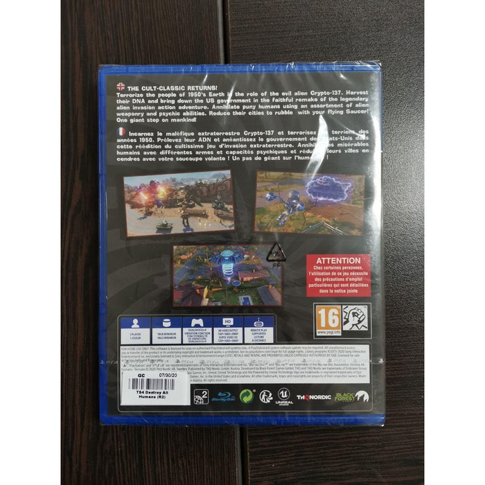 PS4 Destroy All Humans Remastered (R2)