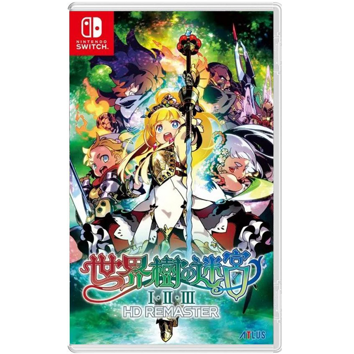Nintendo Switch Etrian Odyssey Origins Collection (ASIA)