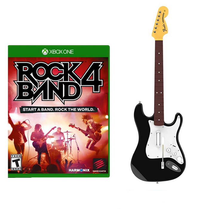 Xbox One Rock Band 4 with Wireless Guitar Bundle