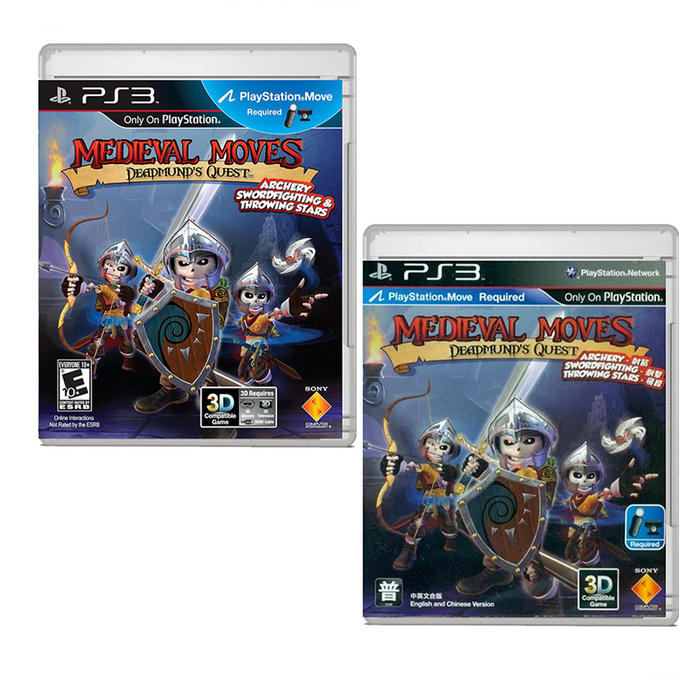 PS3 PlayStation Move Medieval Moves Deadmund`s Quest