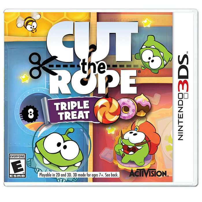 Nintendo 3DS Cut the Rope Triple Treat (US)