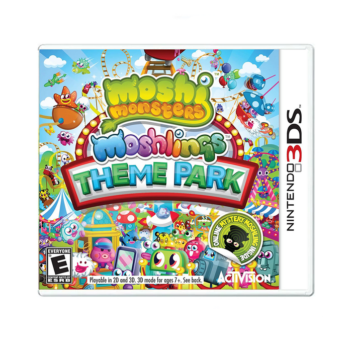 Nintendo 3DS Moshi Monsters Moshlings Theme Park (US)