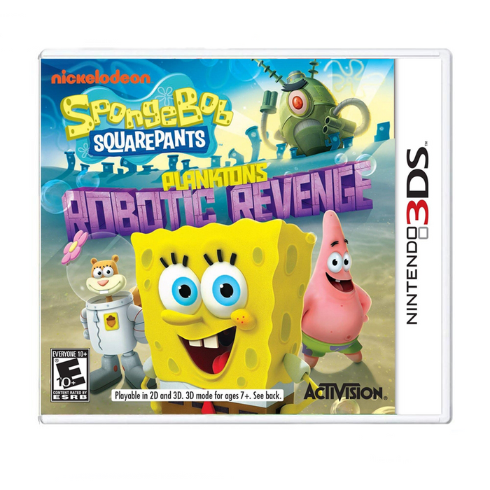 Nintendo 3DS Spongebob Squarepants Plankton's Robotic Revenge (US)