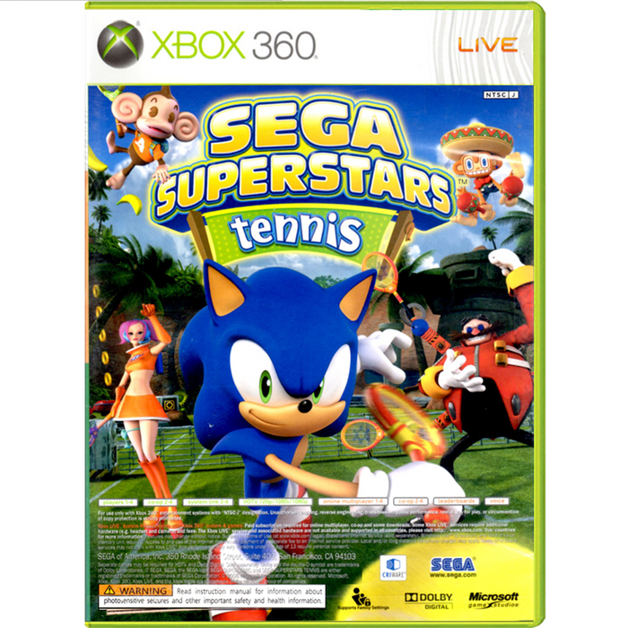 Xbox 360 Sega Super Stars Tennis (J-R3)