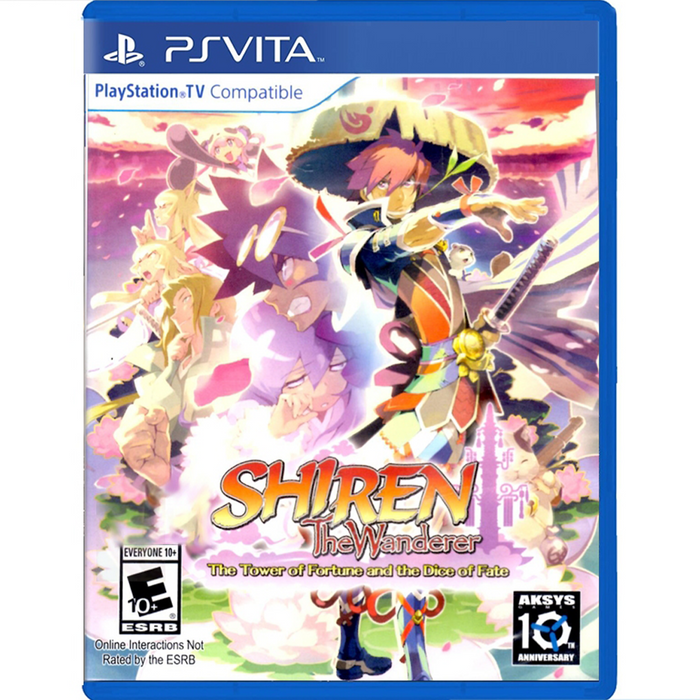 PSV Shiren the Wanderer The Tower of Fortune and the Dice of Fate (R1)