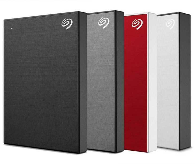 Seagate One Touch Slim Hard Drive - 1TB (Red/Space Gray)