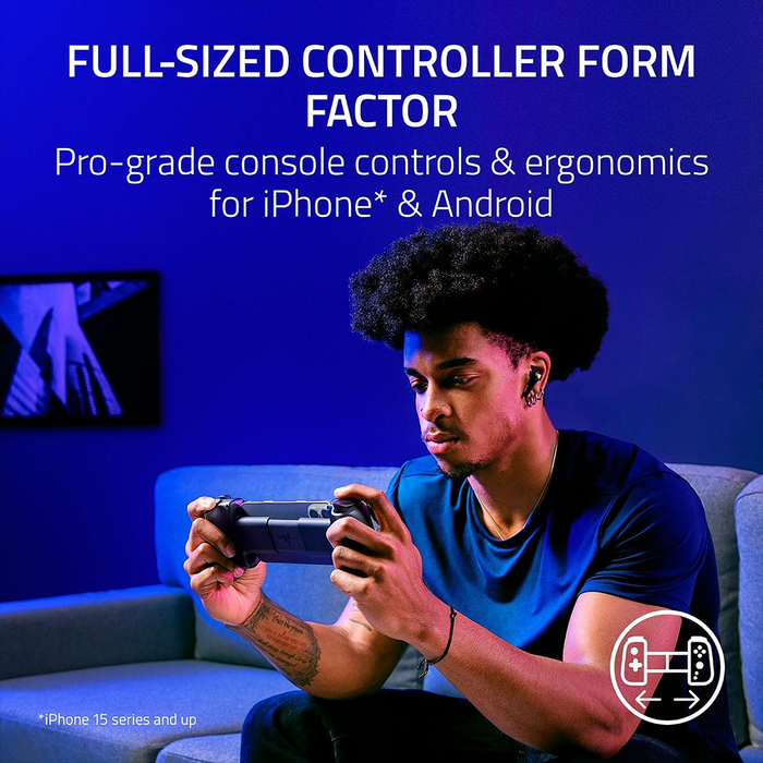 Razer Kishi V3 USB-C Gaming Controller (Android/iPhone) [06-03550100-R3M1]
