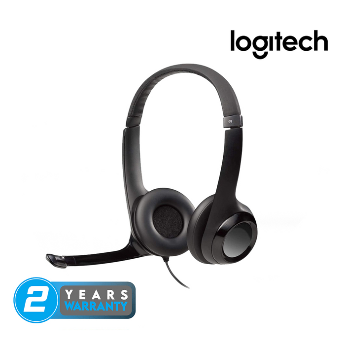 Logitech H390 USB Computer Headset Black — GAMELINE