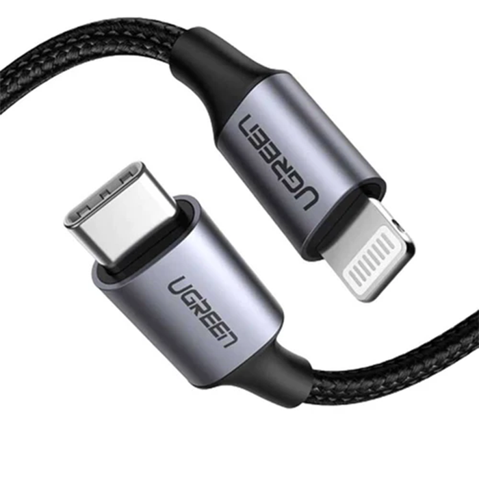 Ugreen Lightning To Type-C 2.0 Male Cable 1M - Black [US304/60759]