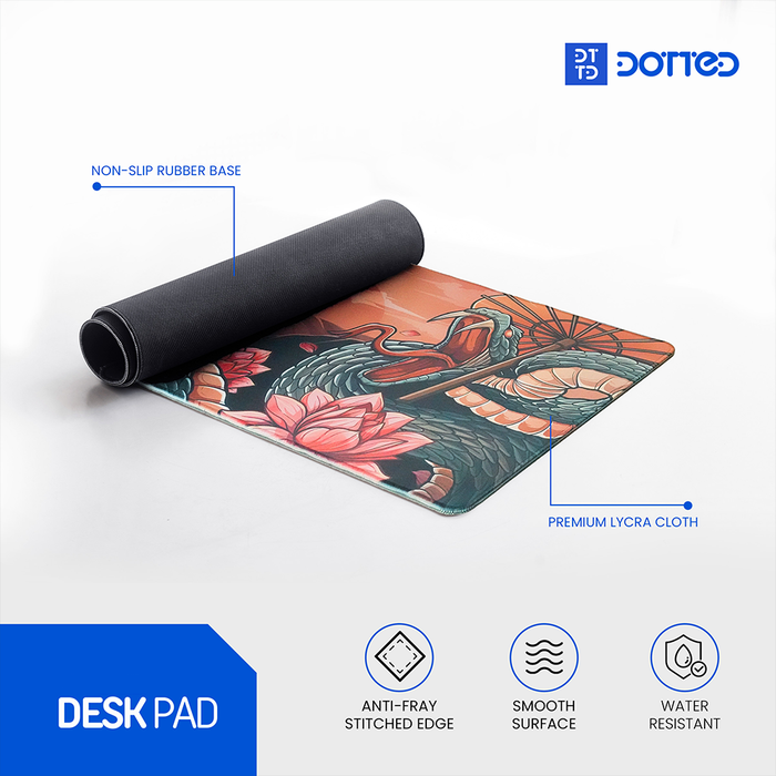 Dotted Desk Pad - Serpent (900x400x4mm)
