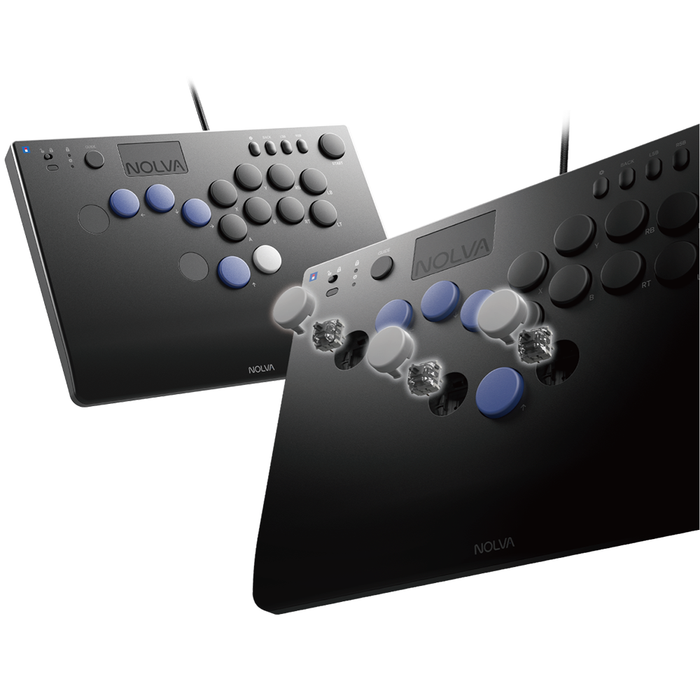 Hori Nolva Mechanical All-Button Arcade Controller for PC [HPC Hori Nolva Mechanical All-Button Arcade Controller for PC [HPC