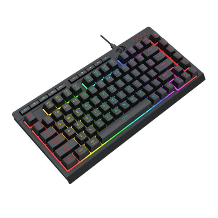Redragon K524-RGB Wired Keyboard - Crescent Black